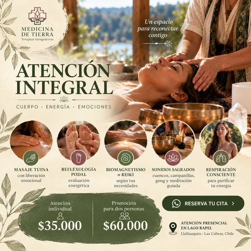 Atención Integral · Cuerpo, Energía y Emociones