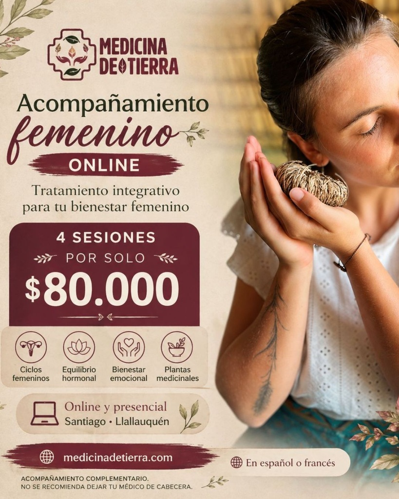 Acompañamiento Femenino Online - 4 sesiones